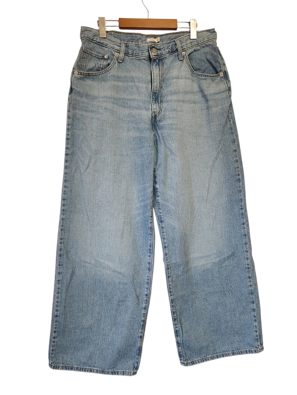 Levi's Light Blue Wide Leg Jeans
